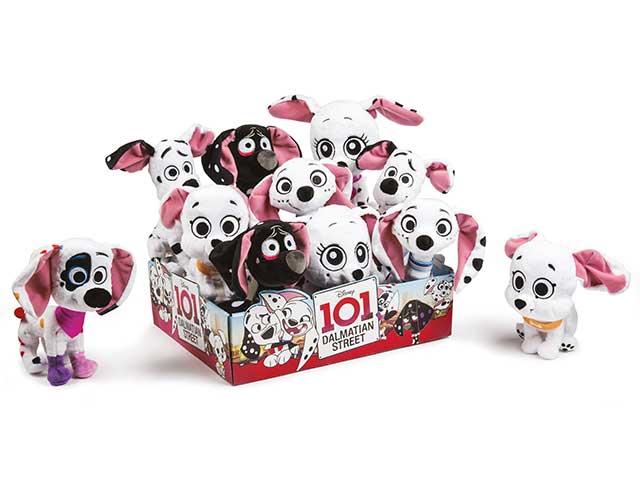disney dalmata peluche 17cm gg01280