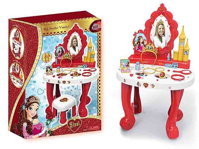 Sissi specchiera c/sgabello gg-02235