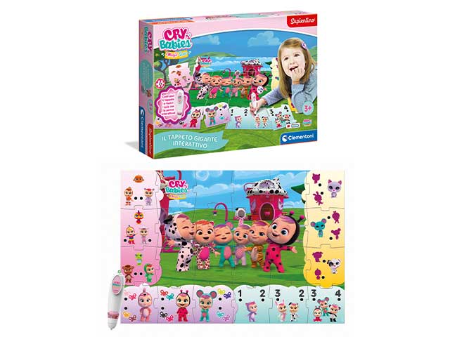 Sapientino tappeto gigante cry babies 16279