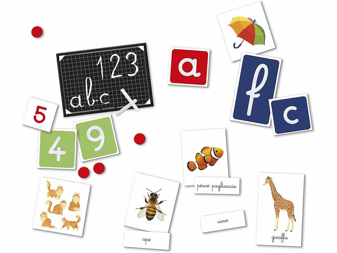 Montessori  raccolta giochi 16357