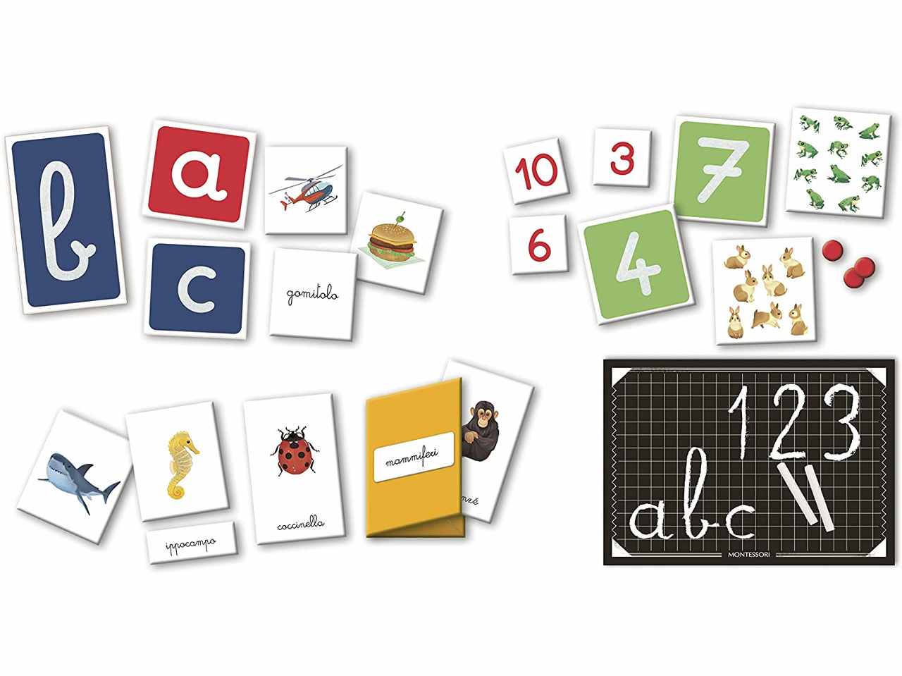 Montessori  raccolta giochi 16357