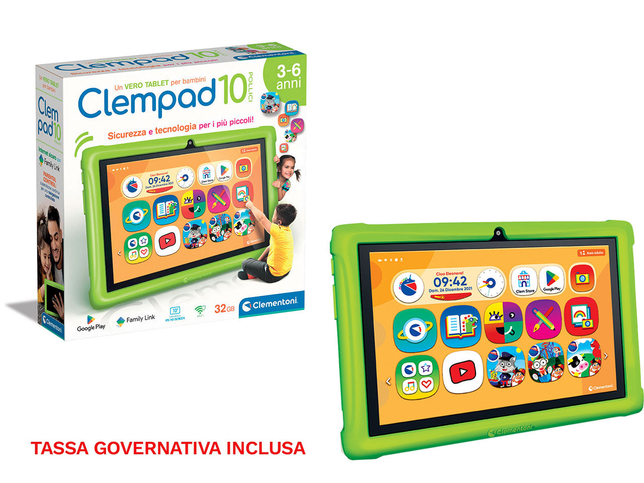 Clementoni clempad 10''