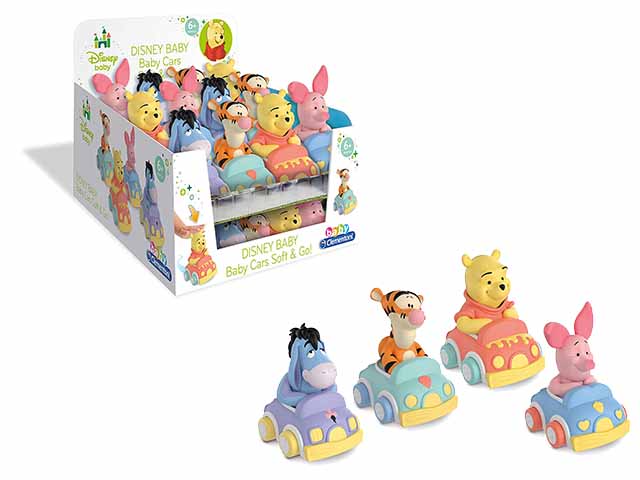 Baby clem.disney winnie soft  go cars 1