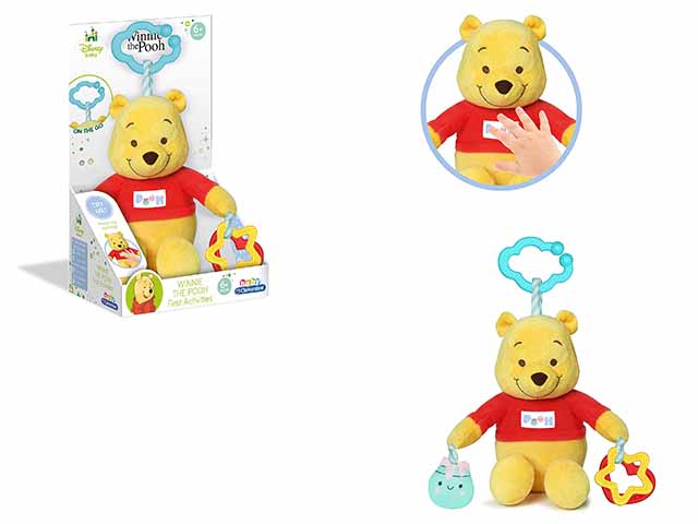 baby clem.disney winnie activity plush 17274