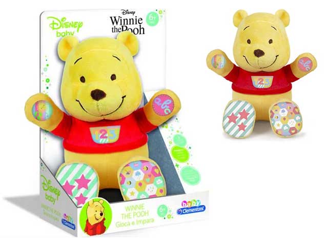 baby clem.winnie medium plush new 17305