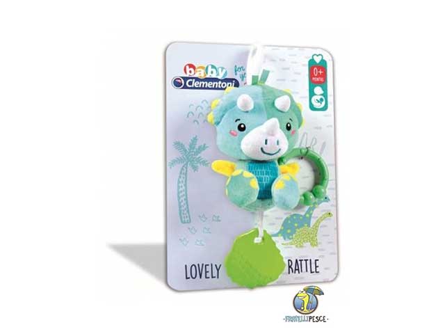 baby clem.soft dino rattle 2020 17353