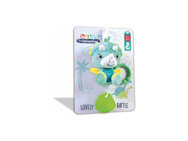 baby clem.soft dino rattle 2020 17353