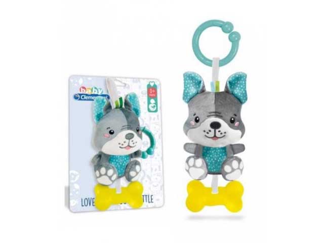 baby clem.soft dog rattle 2020 17354