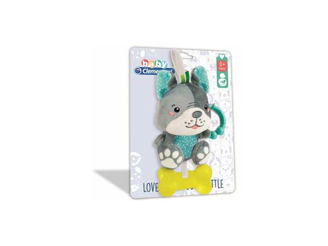 baby clem.soft dog rattle 2020 17354