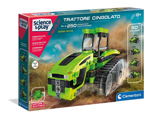 Scienceplay trattore cingolato 19178