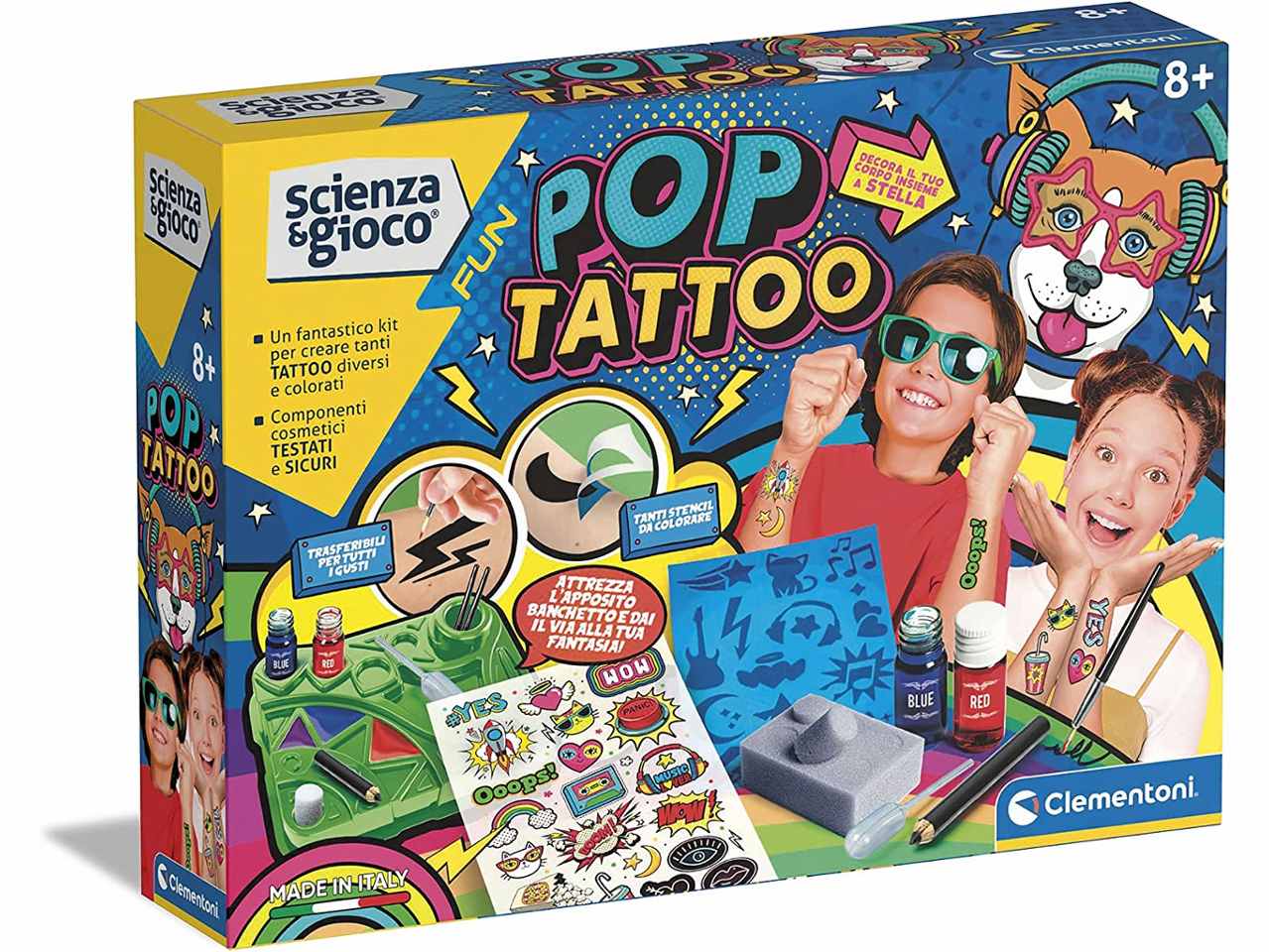 Gioco tatoo art pop style 19280.9