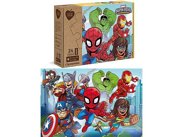 puzzle 24 maxi marvel superhero 2020 20262