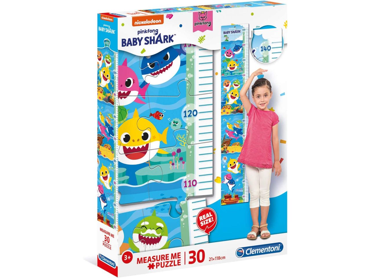 Puzzle measure me baby shark