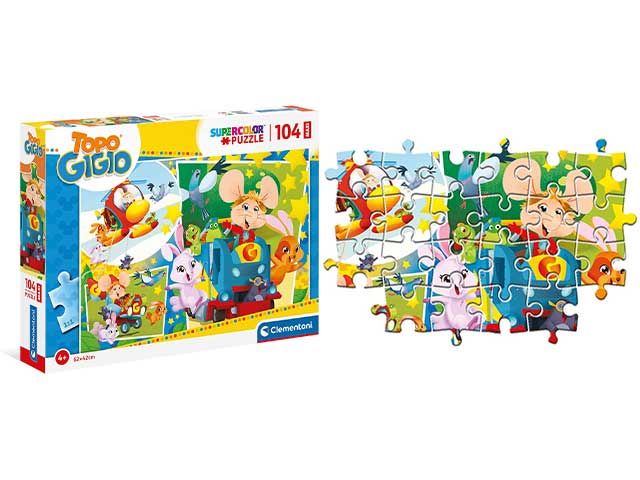 Puzzle 104pz maxi topo gigio 23756