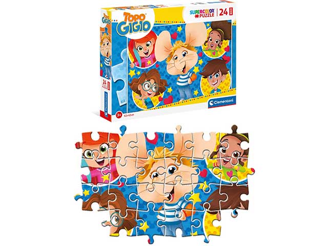 Puzzle 24pz maxi topo gigio 24214
