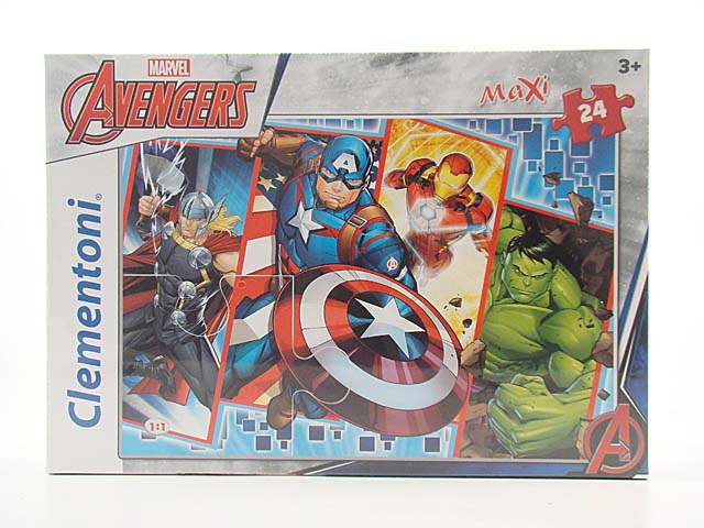 Puzzle 24 pezzi maxi avengers 24495