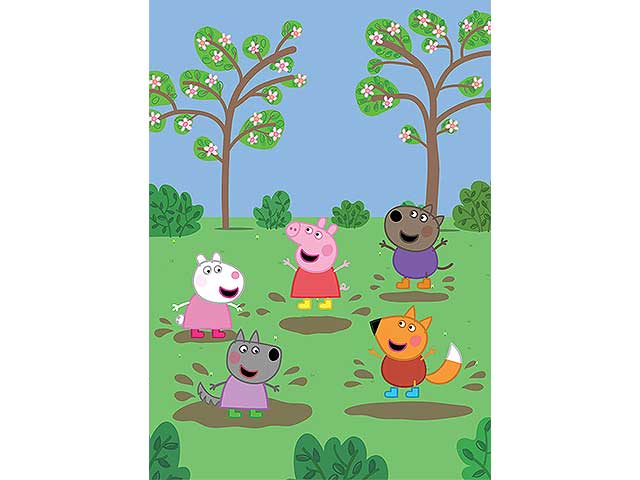 puzzle 2x20 peppa pig 24783.7