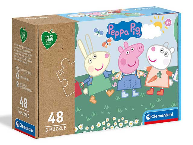 puzzle 3x48 peppa pig 25269.5
