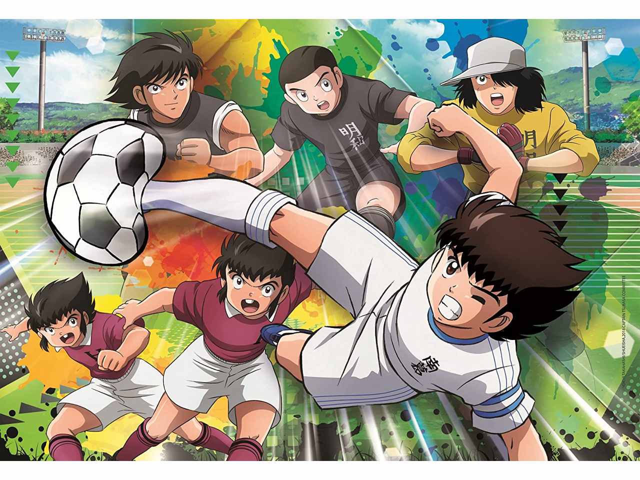 Puzzle 104pz captain tsubasa i 25709