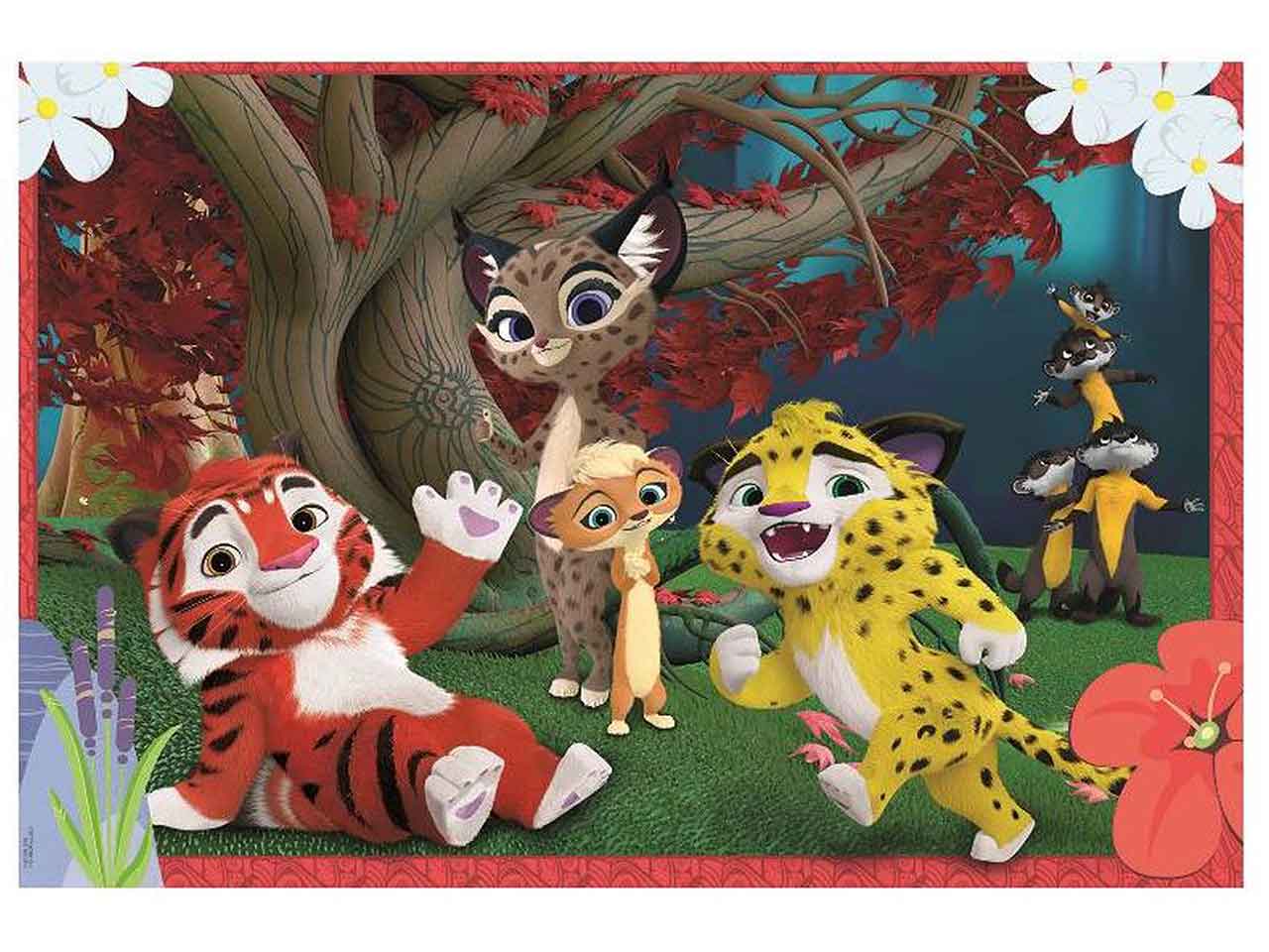 Puzzle 60pz maxi leo&tig 26104