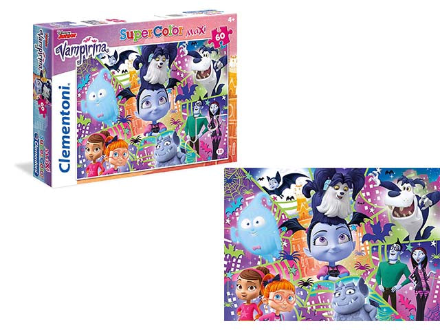 Puzzle 60 pezzi maxi vampirina 26434