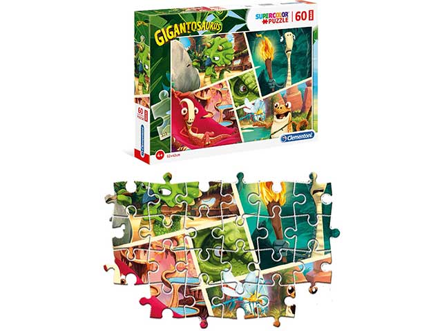Puzzle 60 pezzi maxi gigantosaurus 26457