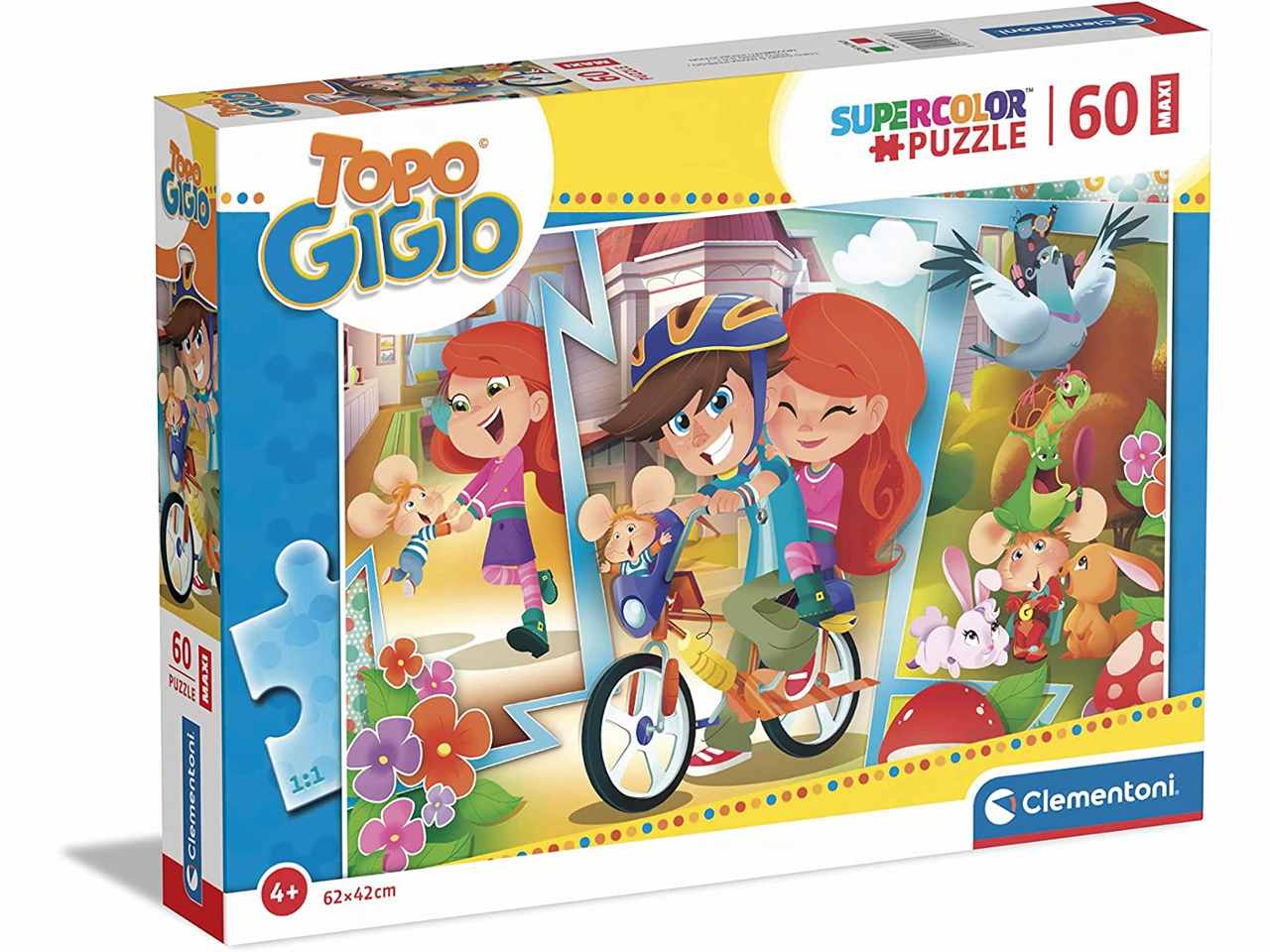 Puzzle 60pz maxi topo gigio 26472