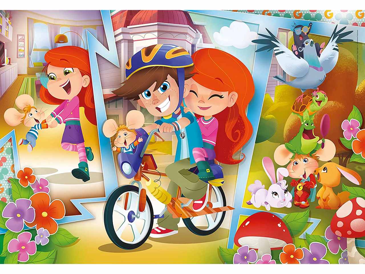 Puzzle 60pz maxi topo gigio 26472