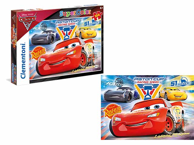 Puzzle 104 pezzi cars 3 27072