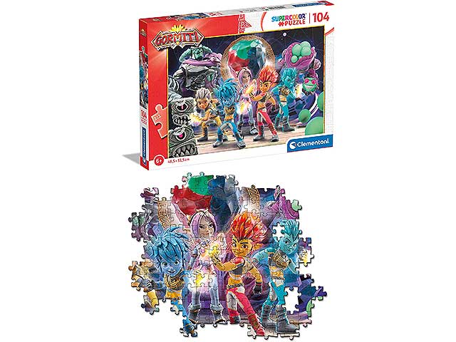 Puzzle 104 pezzi gormiti 27551