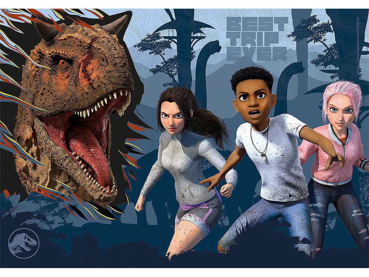 Puzzle 104pz jurassic world camp cretaceus 27557