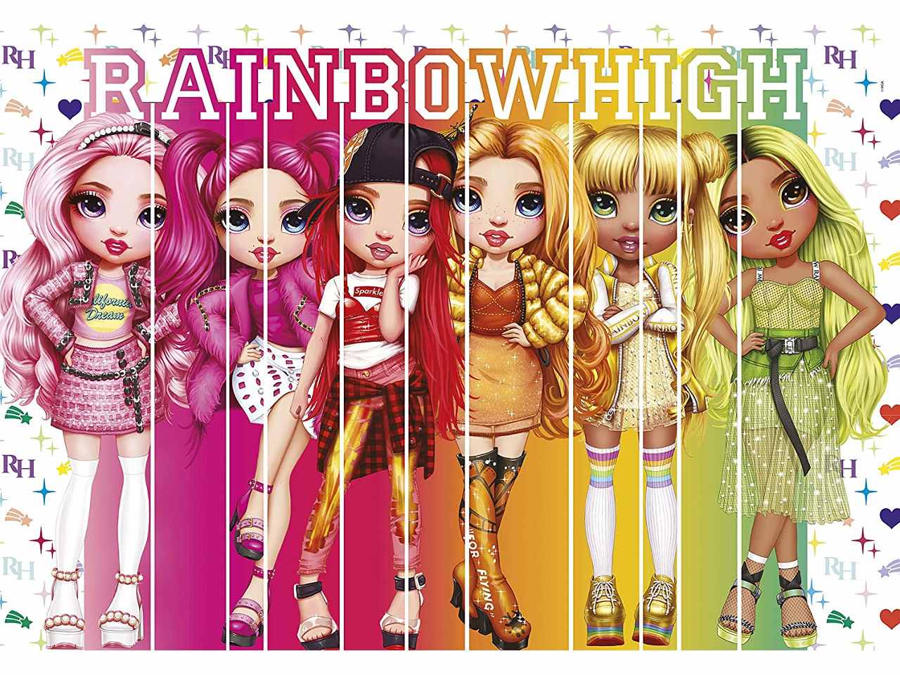 Puzzle 180pz rainbow high 29775