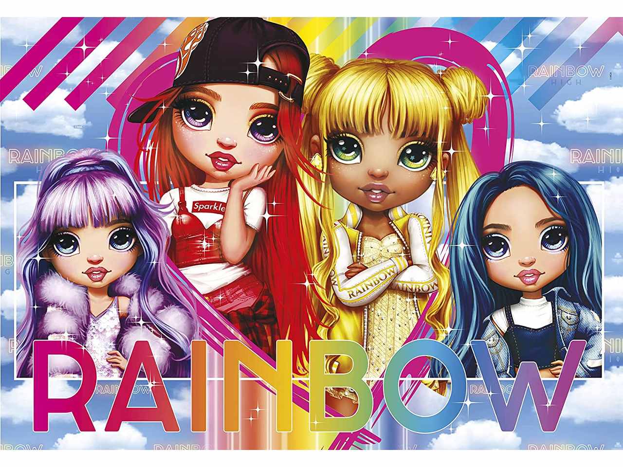 Puzzle 180pz rainbow high 2 29776