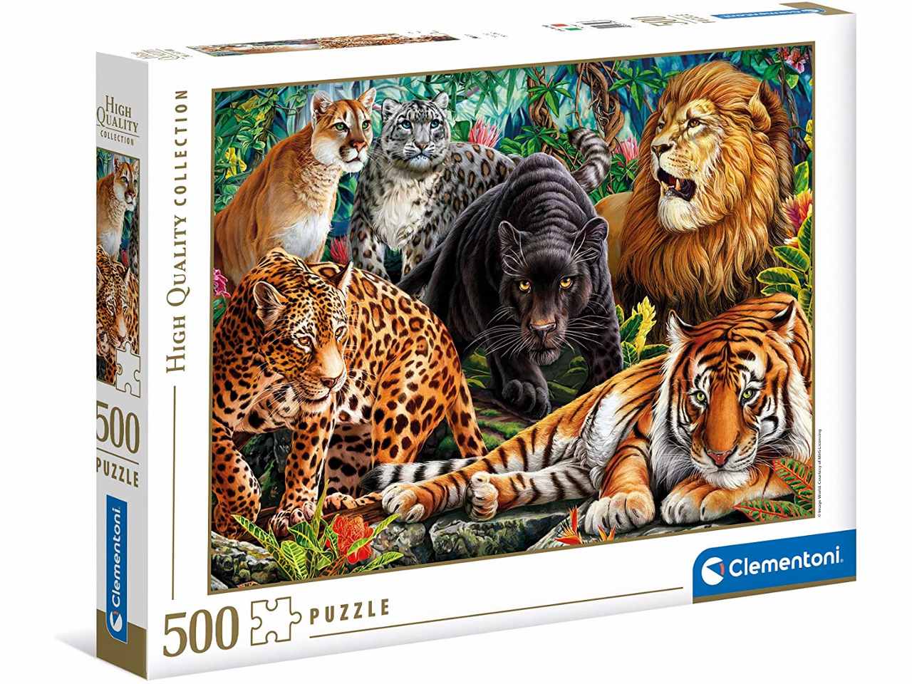 puzzle 500pz hqc wild cats 2022 35126