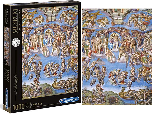 Puzzle 1000 pezzi giudizio universale 39497