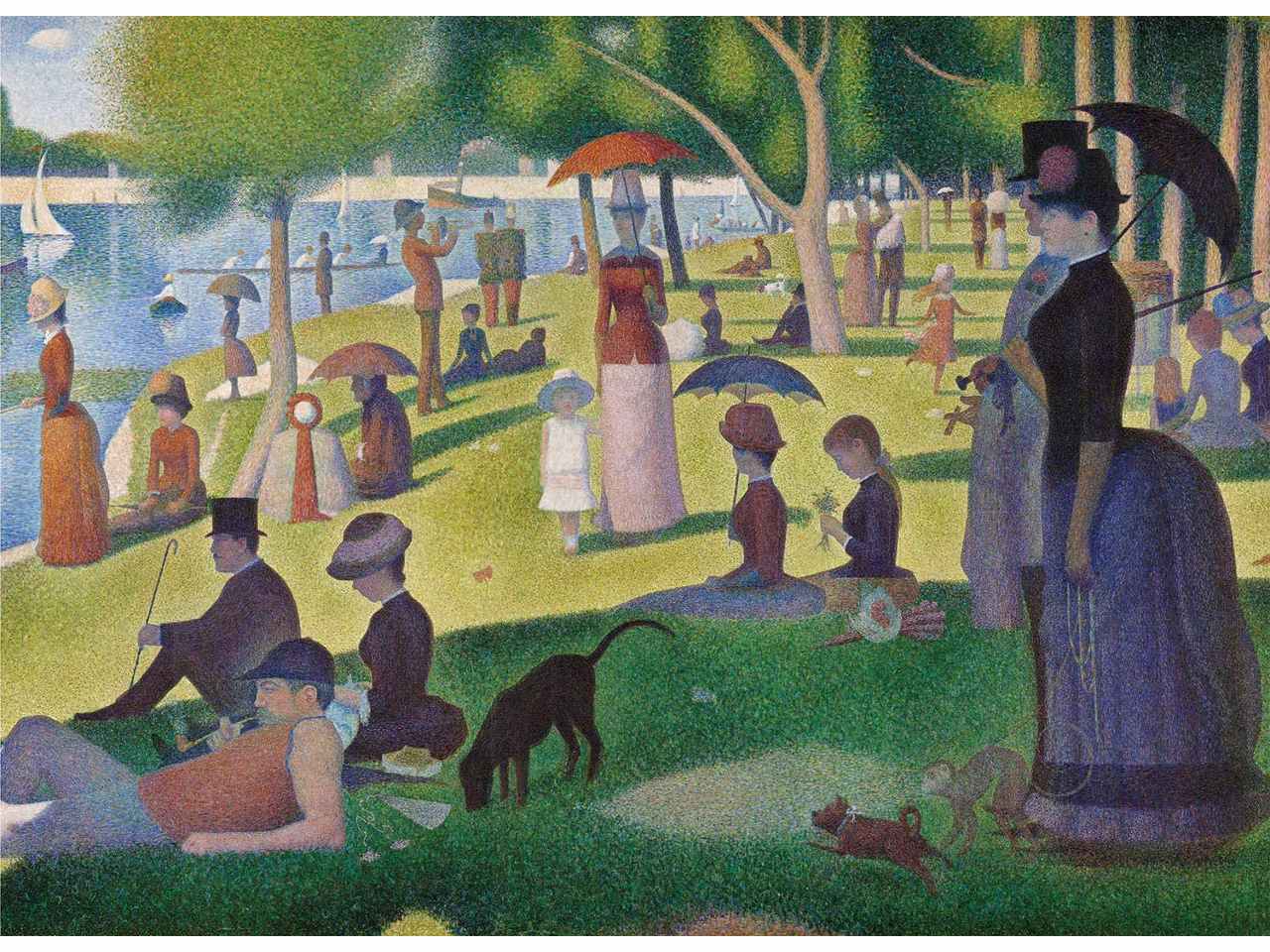 Puzzle 1000pz museum sunday on la grande 39613