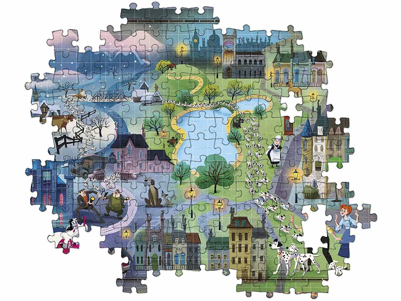 Puzzle 1000 pezzi 101 dalmatians 39665