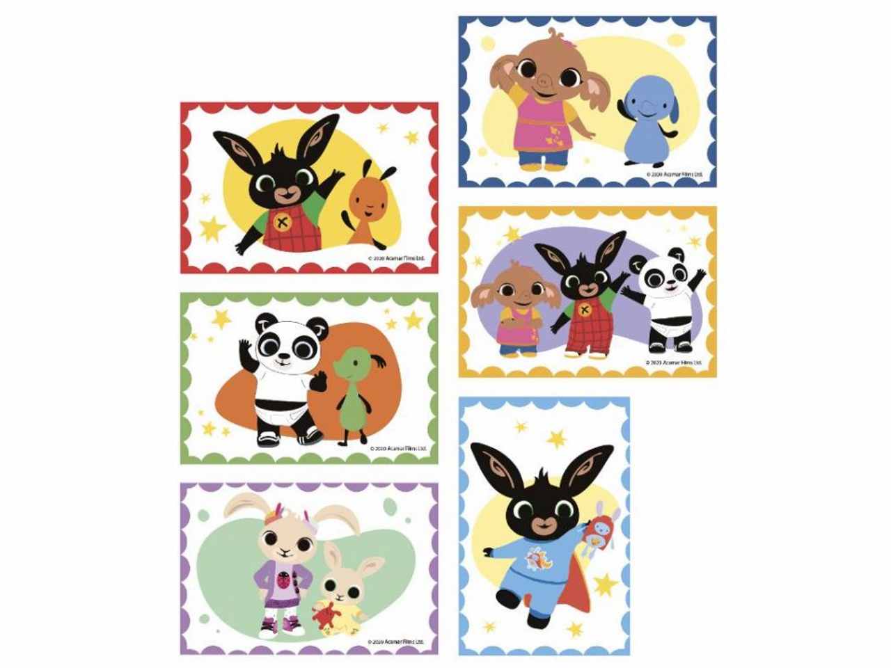 Bing puzzle cubi 6pz. 44007