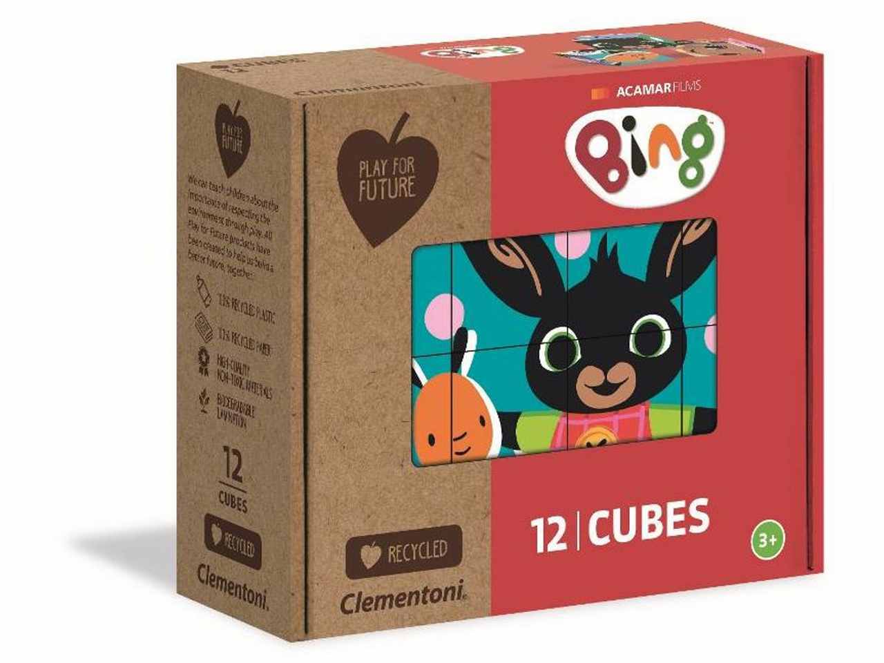 bing puzzle cubi 12pz 45007