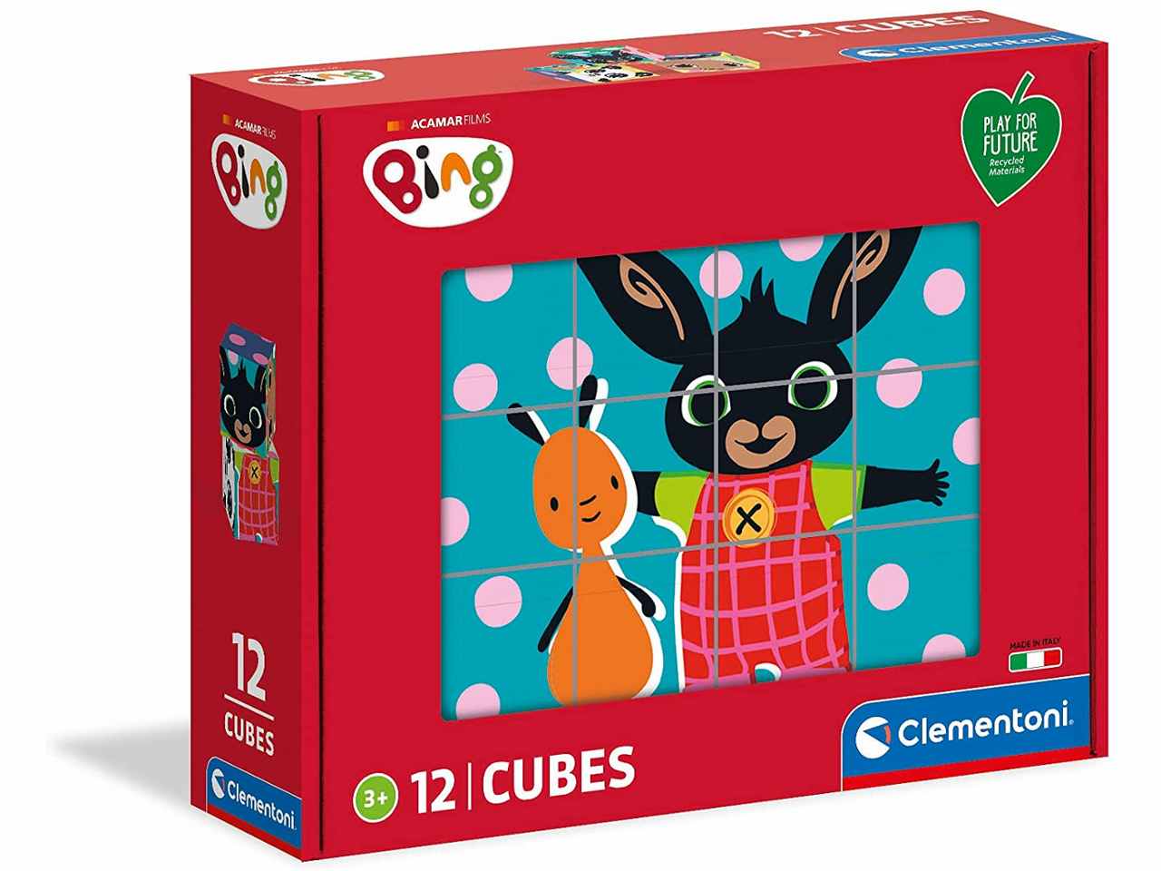 Bing puzzle cubi 12 pezzi 45010.7