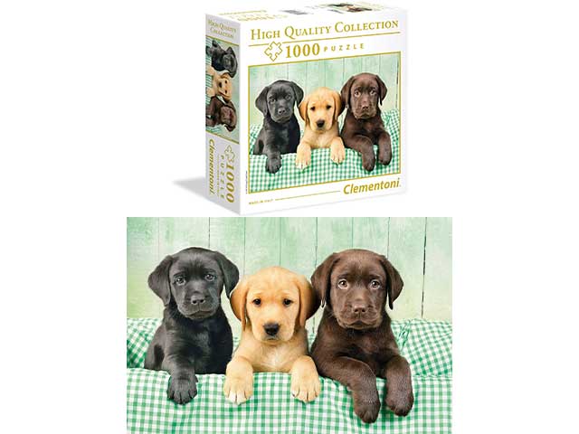 puzzle 1000pz i tre labrador 96502