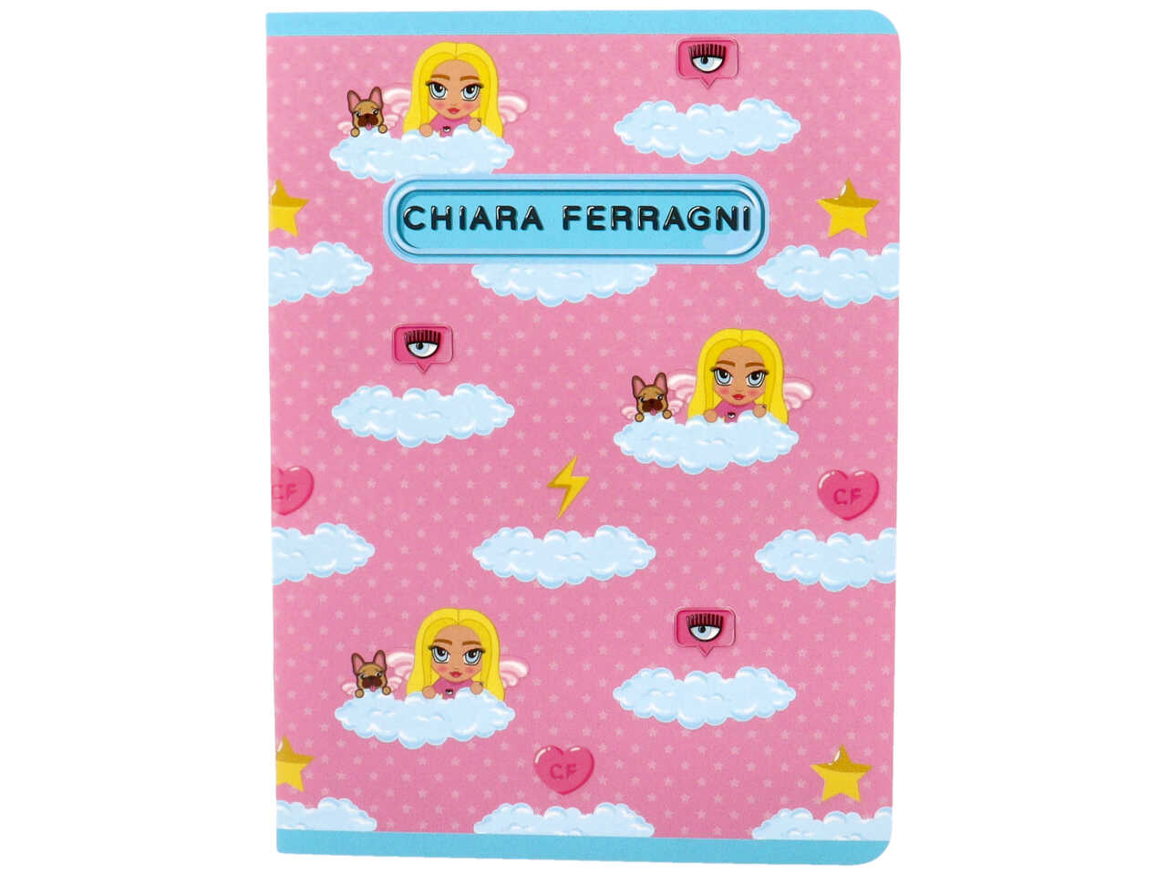 Quaderno 1r chiara ferragni 42 fogli 02317931r