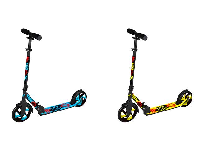 Scooter road c/ruote bicolor 707300091