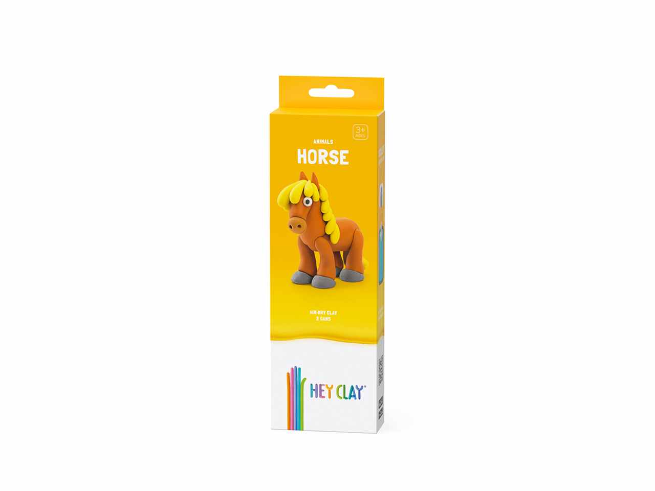 hey clay cavallo kit piccolo argilla morbida creativa