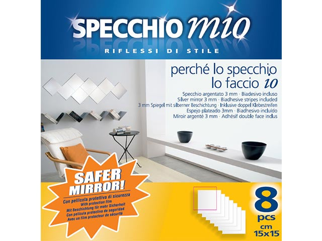 specchio a giorno 15x15 8sn63piastrella