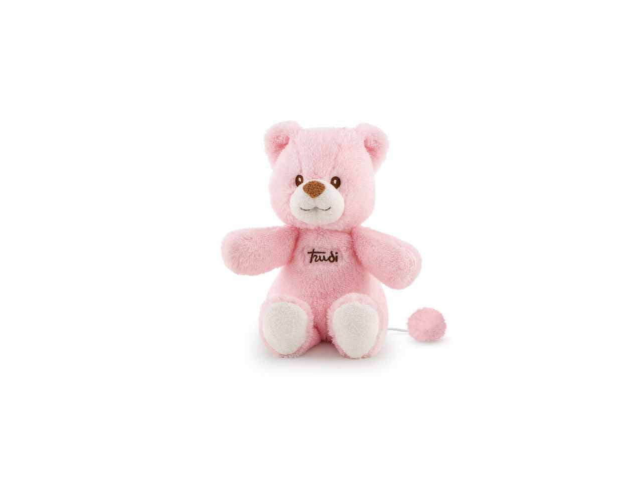 Trudi orso carillon cremino rosa 18122