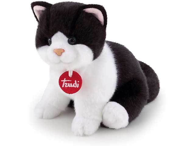 Trudi gattino brad 16x19 bianco/nero 21040