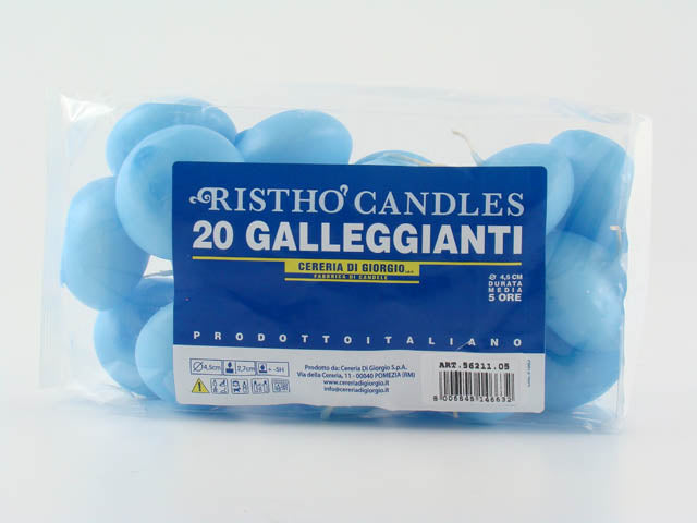 candela galleggiante 20pz celinea 5621105