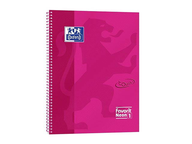 blocco spirale a4 1r fucsia