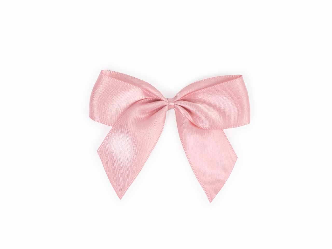 Fiocchi decorativi natalizi rosa 8,5x6cm